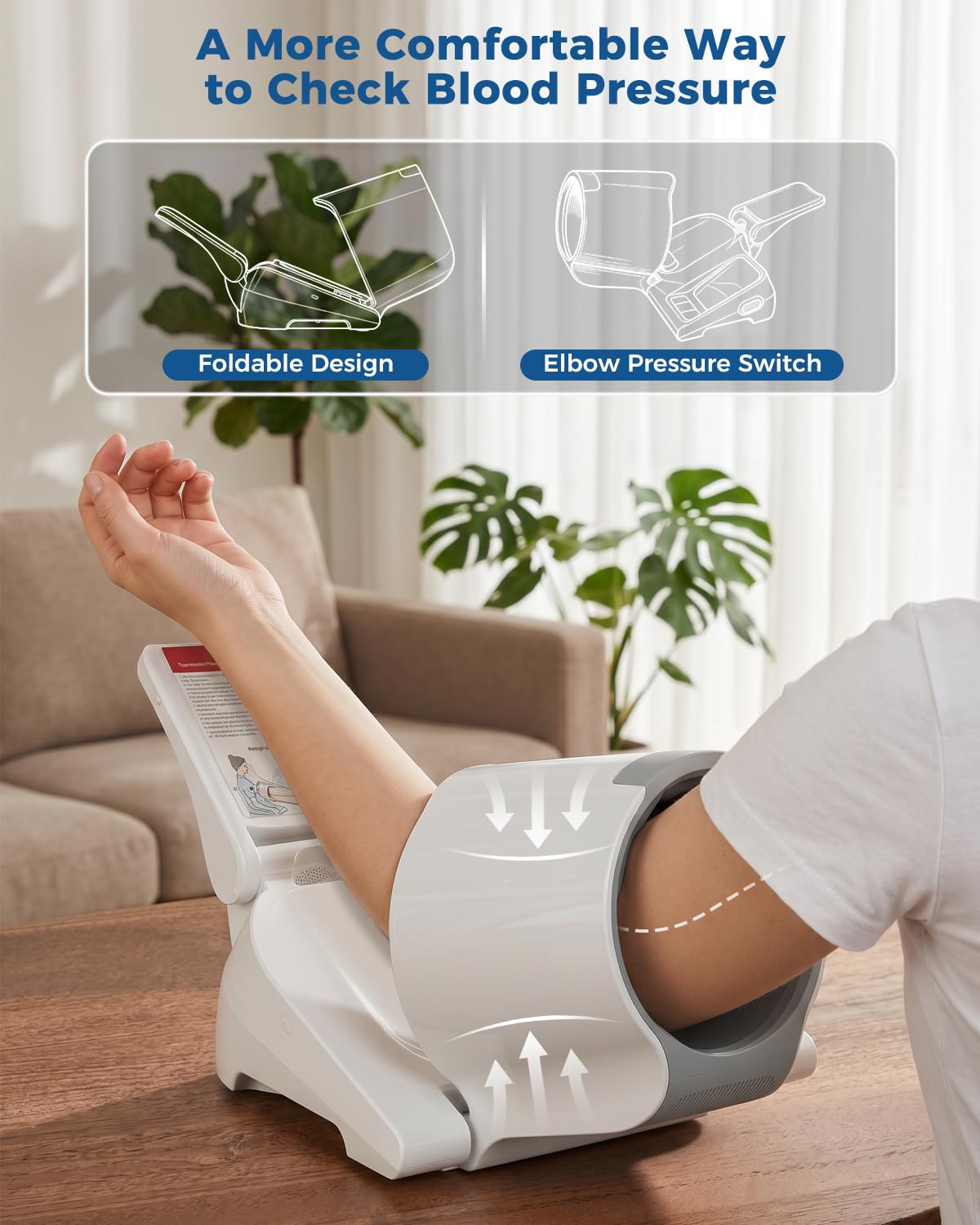Upper Arm Blood Pressure Monitor D956