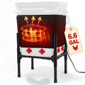 6.6 Gallon Heated Chicken Waterer with Stand E989
