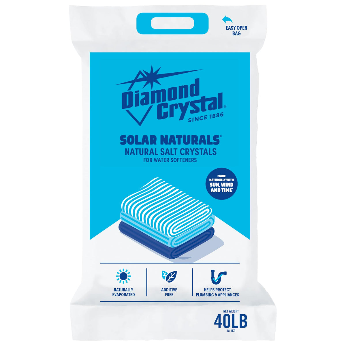 6 Pack Water Softener Salt, 40 lbs O645833