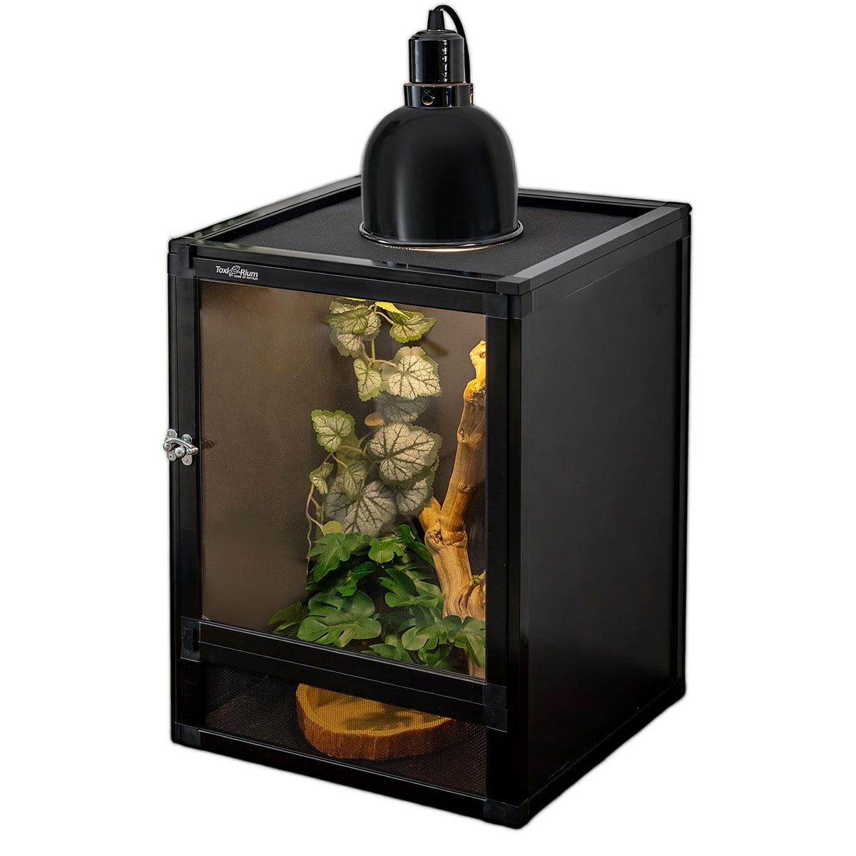 18"x18"x36" Aluminum Reptile Enclosure with Screen & Acrylic Doors D29644