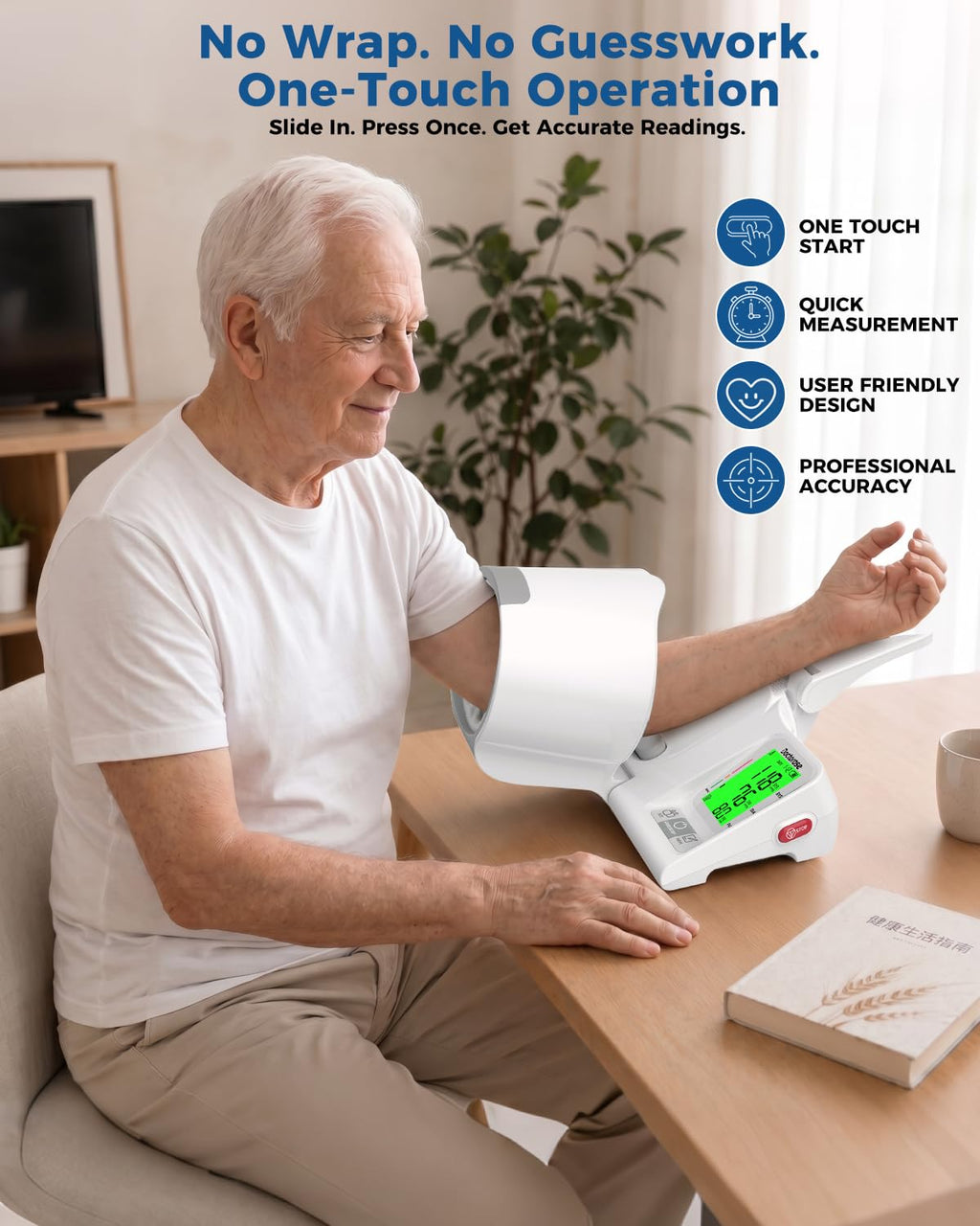 Upper Arm Blood Pressure Monitor D956