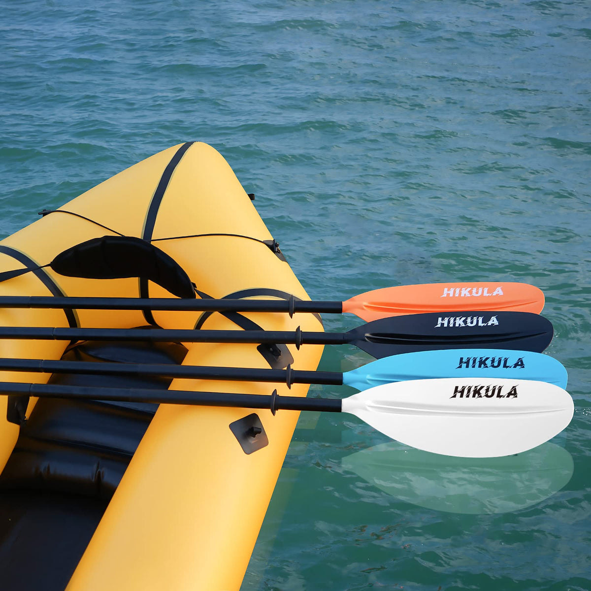 4 Piece Aluminum PP Floating Kayak Paddle G138925