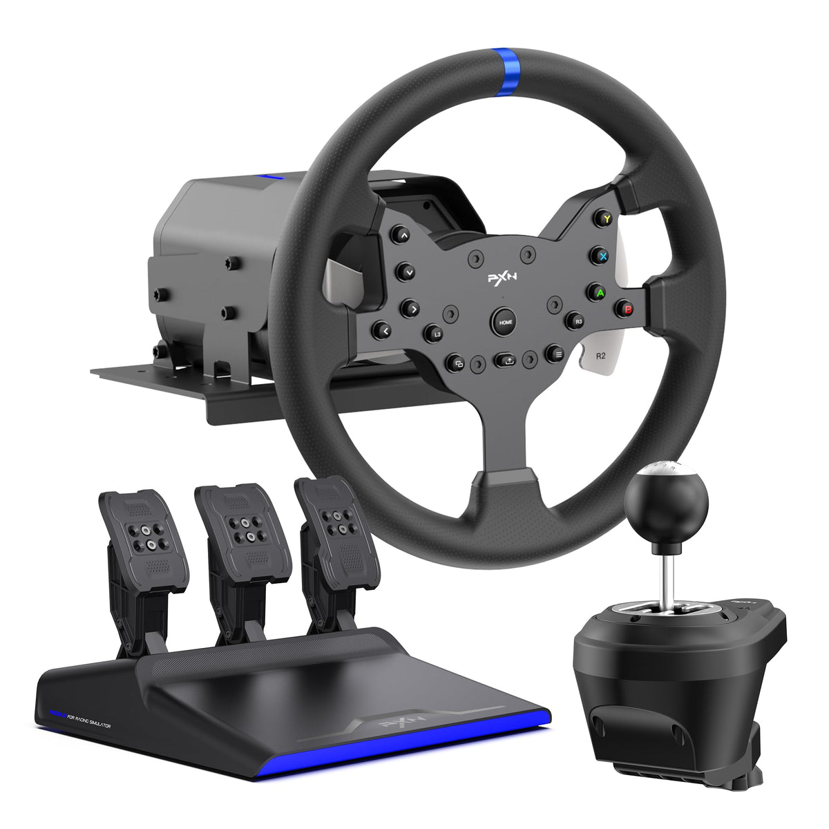 Force Feedback Gaming Steering Wheel E8993