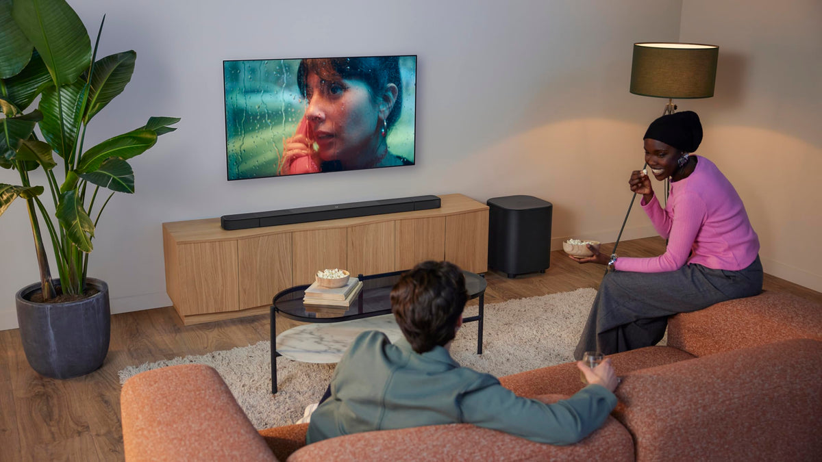 Black Dolby Atmos Soundbar with Detachable Speakers C43287