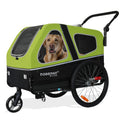 XL Pet Bike Trailer & Stroller with Suspension Wheels X82497
