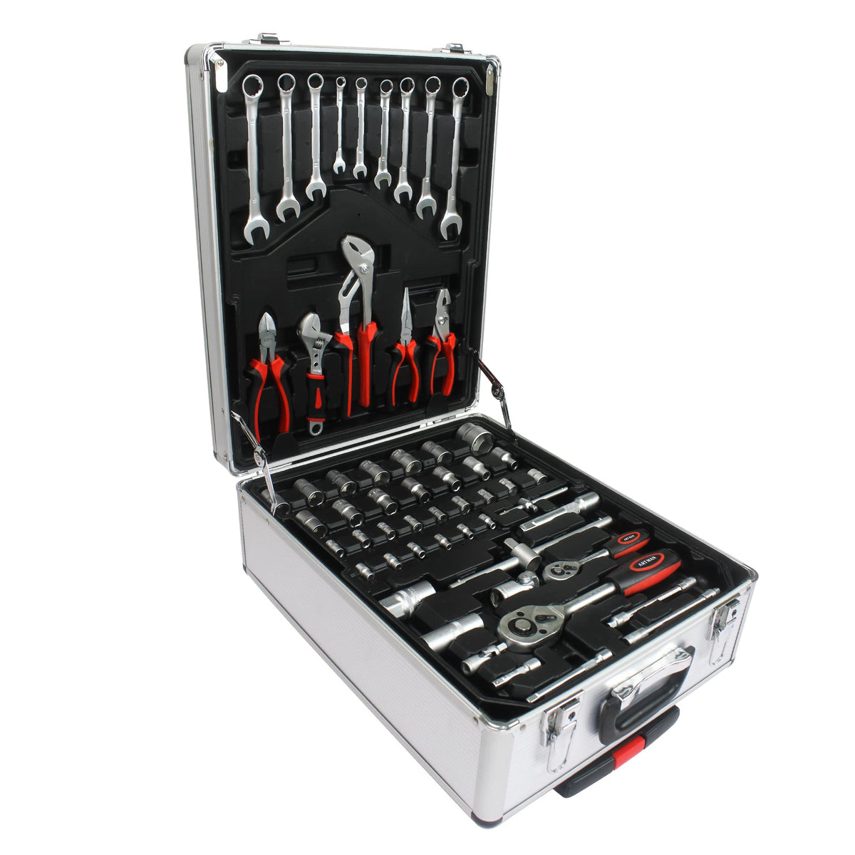 White Rolling Tool Box Set K2104