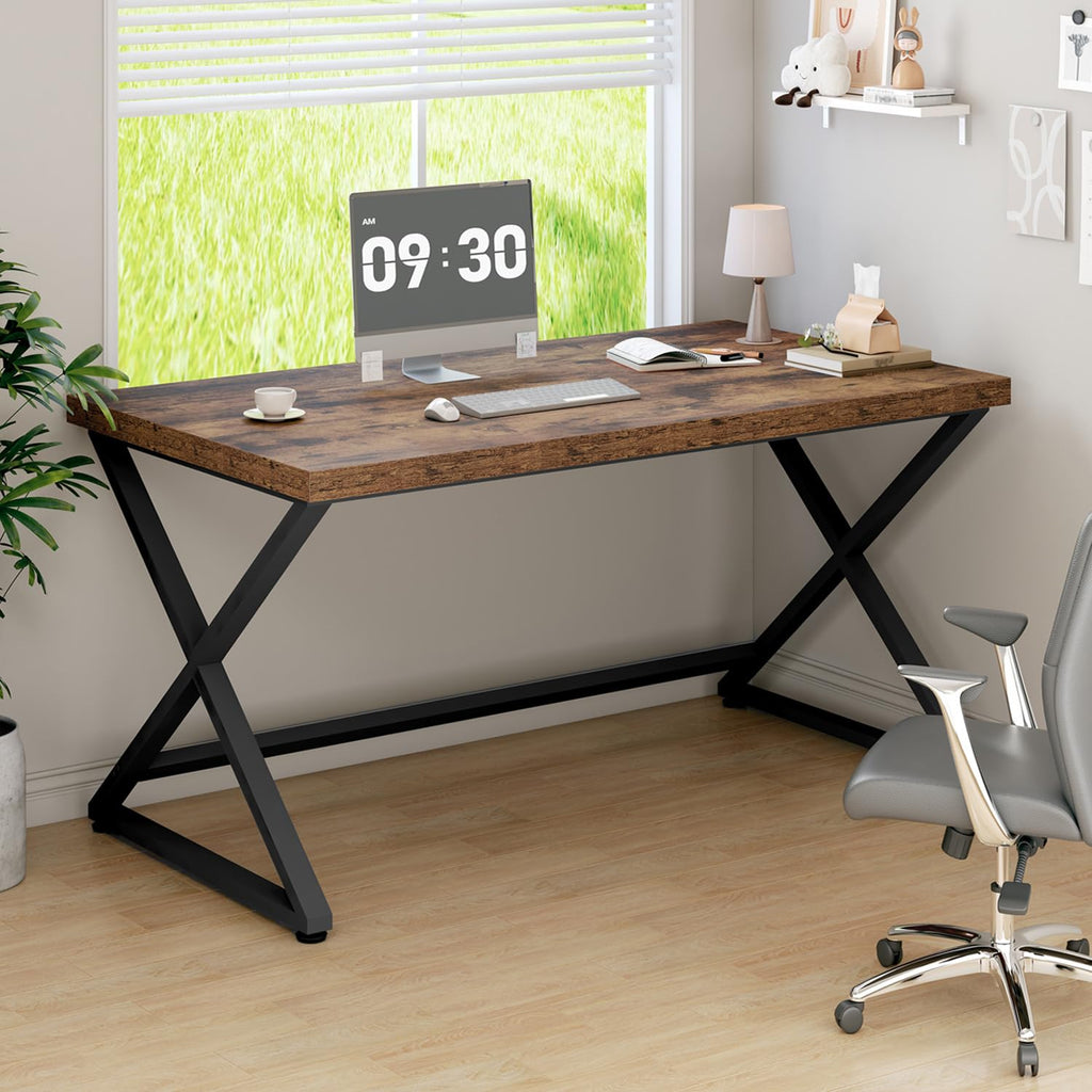 47" Rustic Brown Computer Desk D554967
