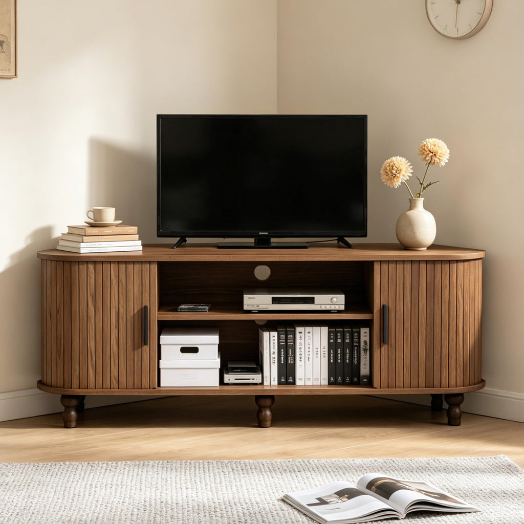 45" Corner TV Stand with Storage K6097