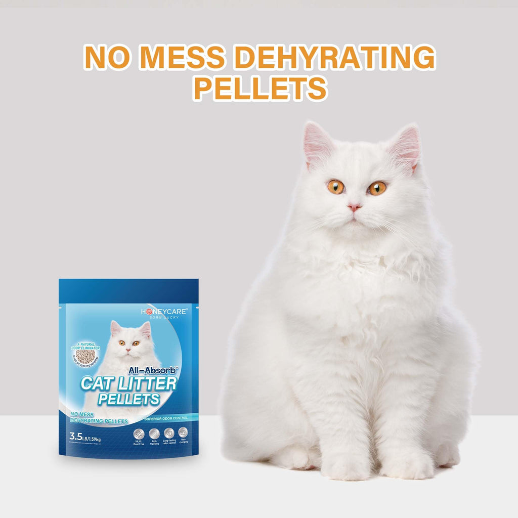 Cat Litter Pellets, Zeolite, 3.5 Lbs T8516