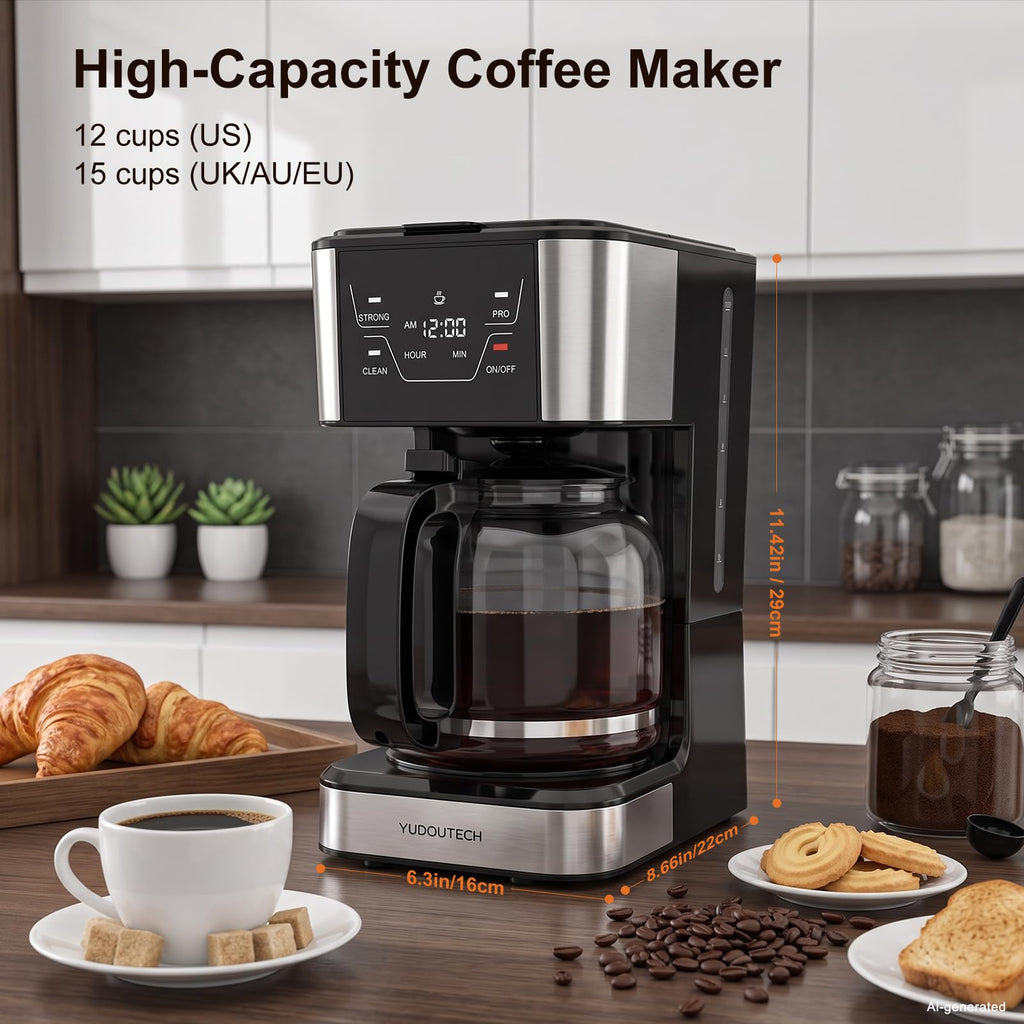 12-Cup Programmable Drip Coffee Maker M2960