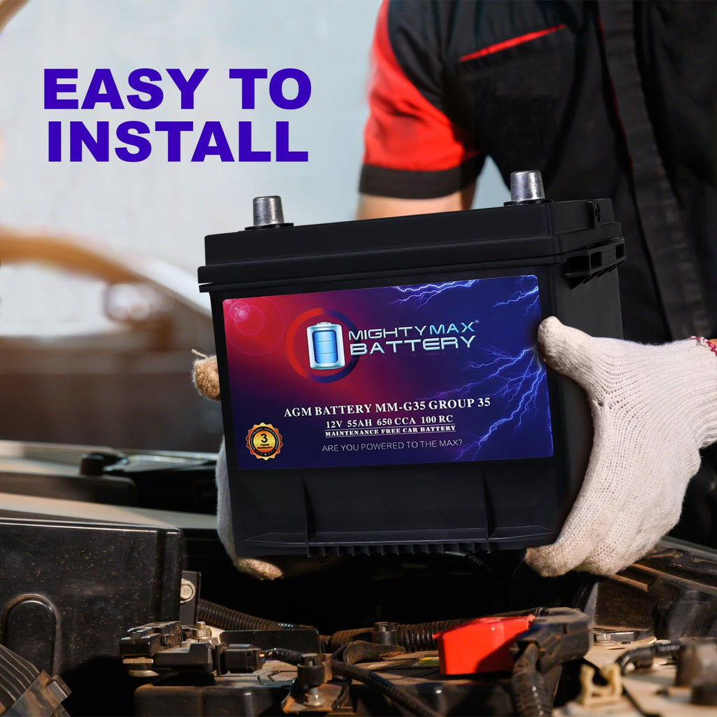12V 55Ah AGM Replacement Battery I86351