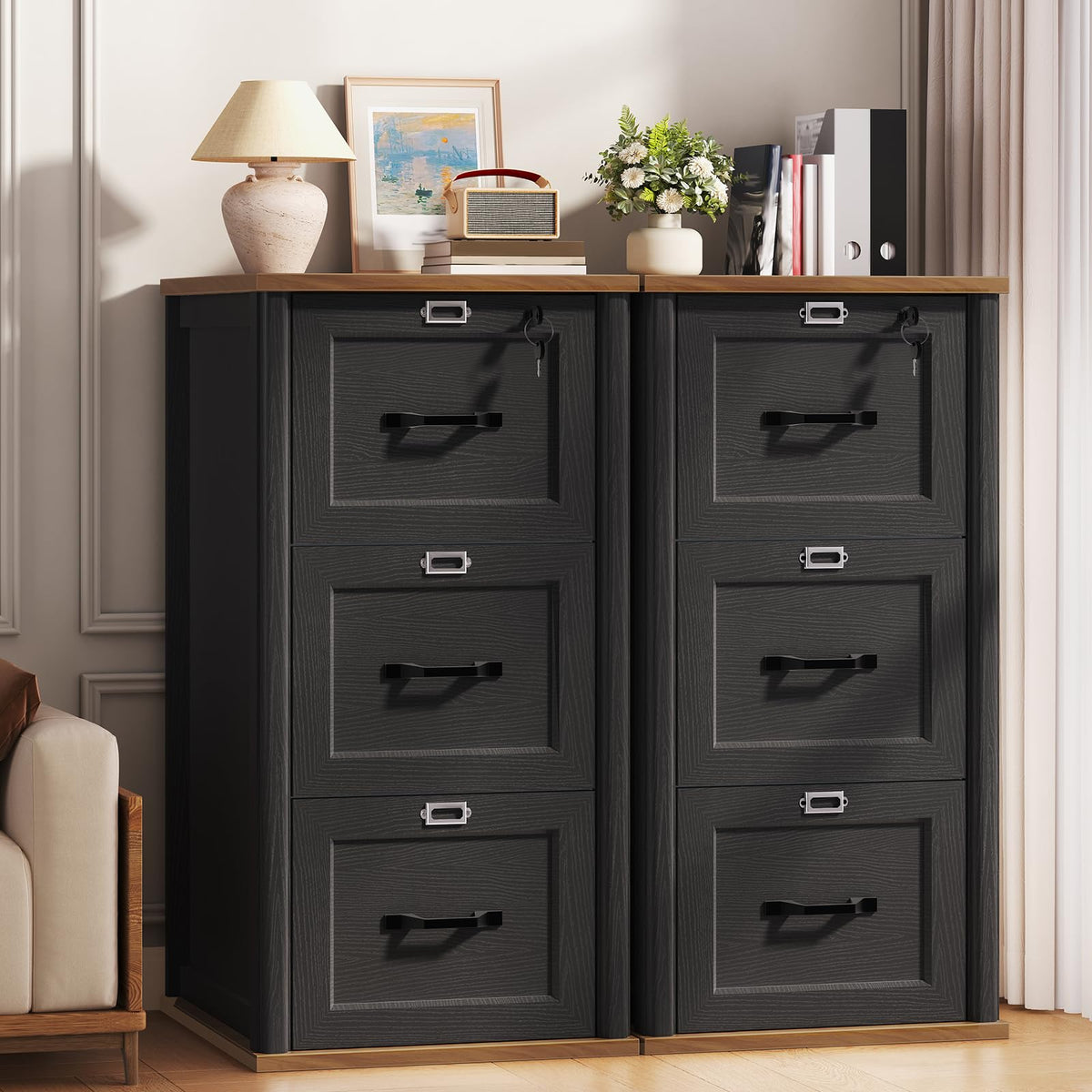 3 Drawer File Cabinet with Lock G817246