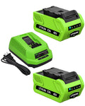 40V 6.0Ah Replacement Battery and Charger A134284