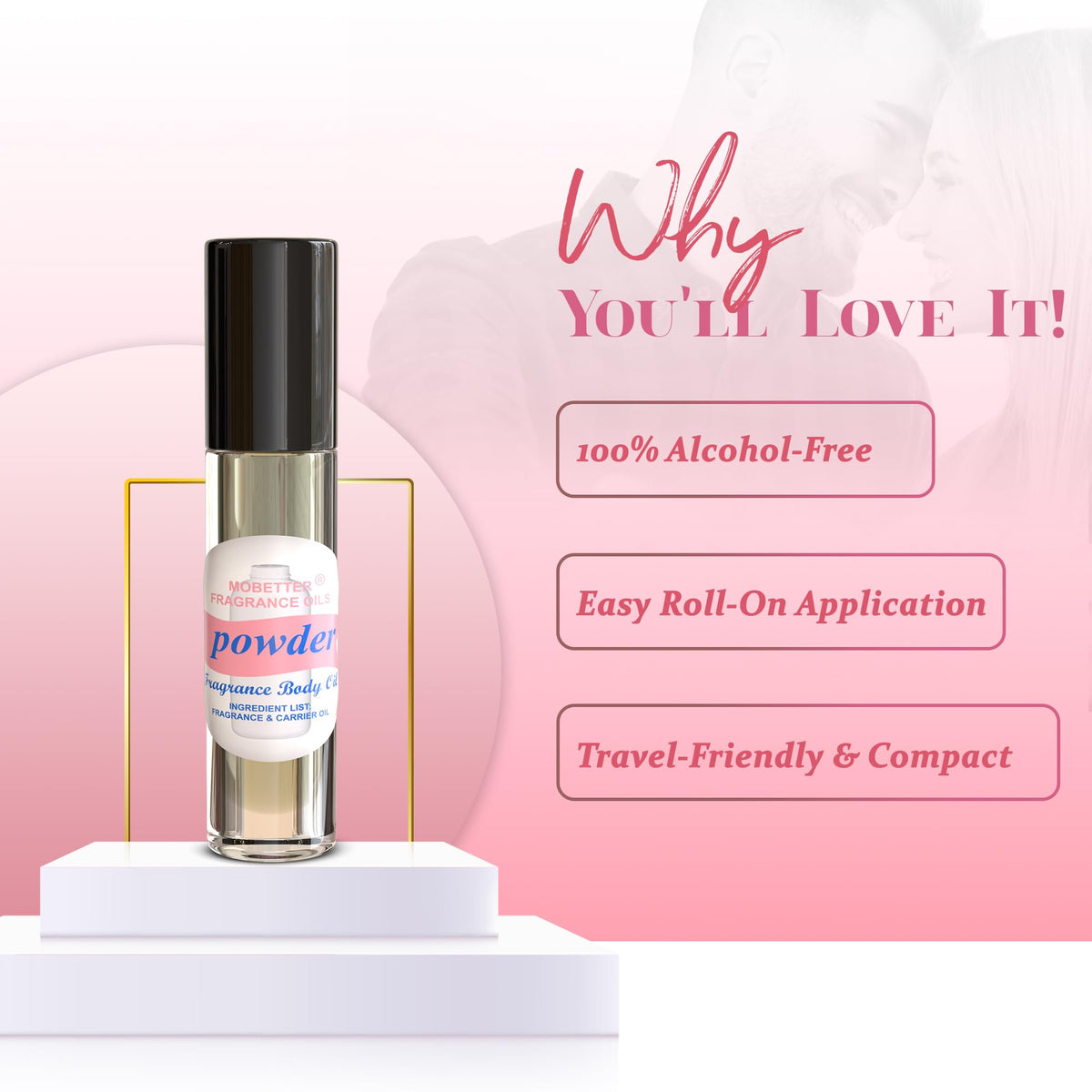 Powder Fresh Scent Body Oil T467