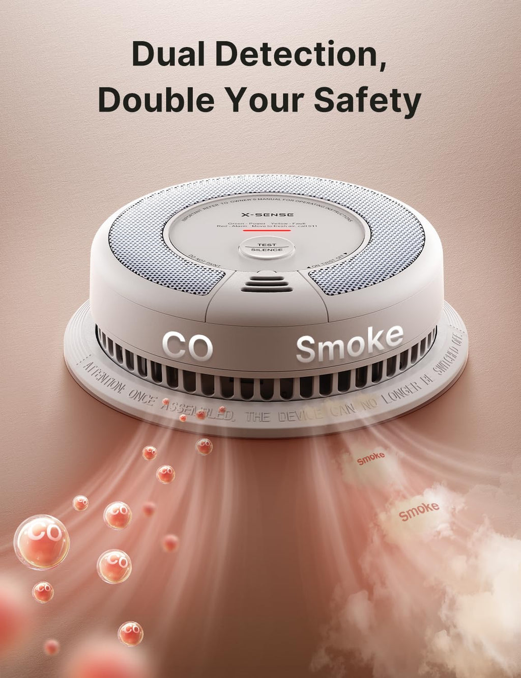 Smoke & Carbon Monoxide Alarm 5-Pack P1465