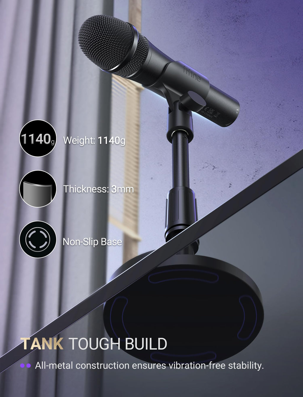 USB/XLR Dynamic Microphone I94745