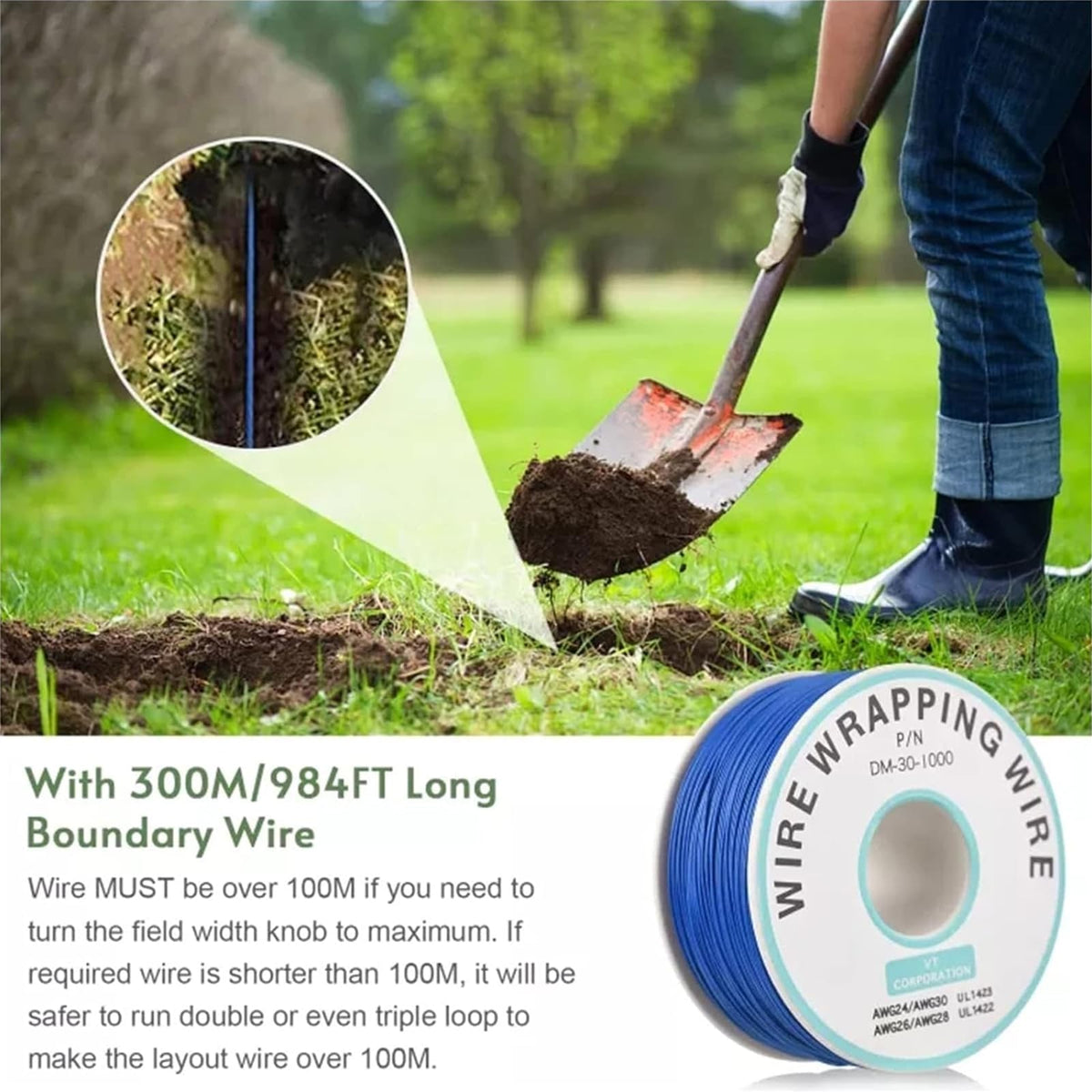 Electronic Dog Fence & Training Shock Collar, 1/2 Acre Waterproof O768965