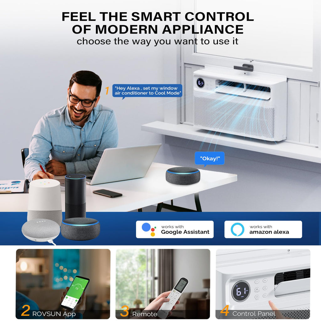 12000 BTU Inverter Window Air Conditioner with WIFI W652082
