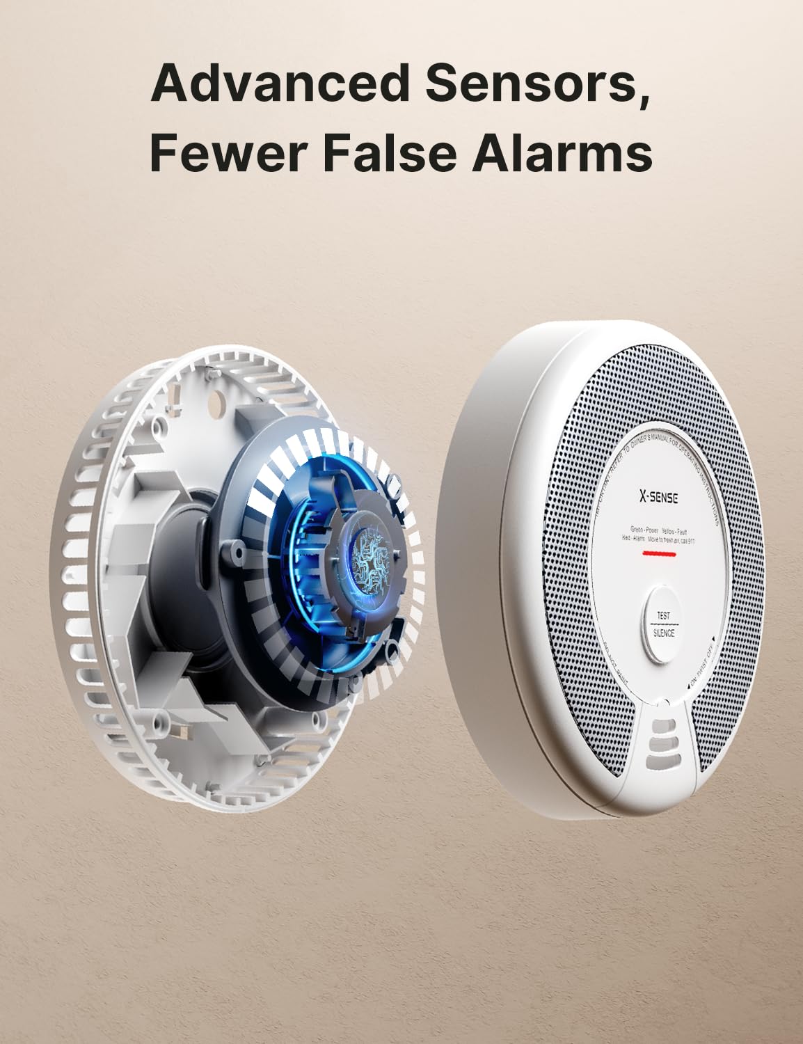 Smoke & Carbon Monoxide Alarm 5-Pack P1465