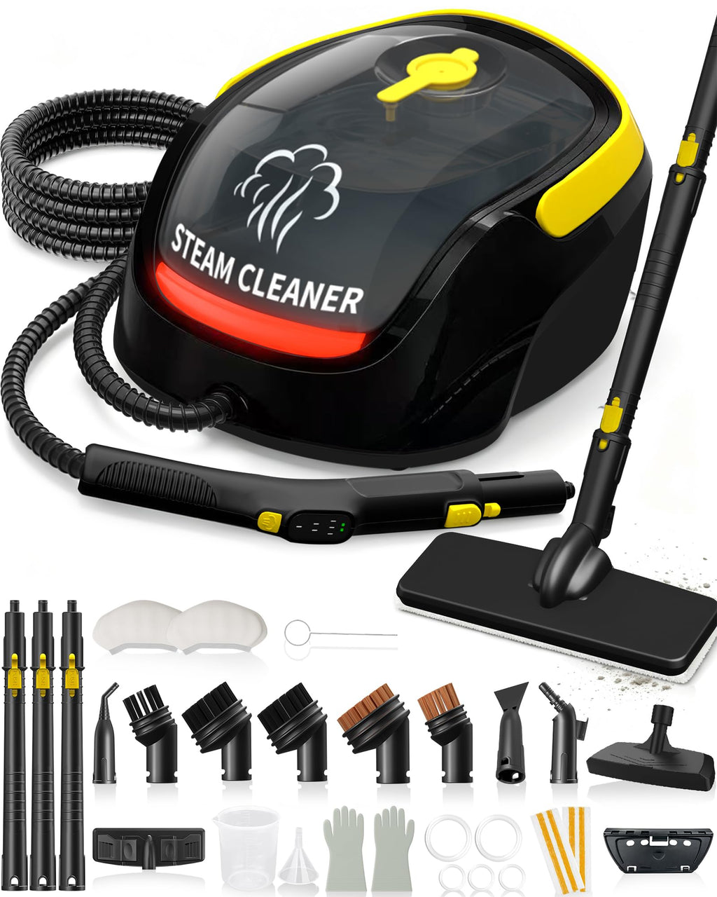Steam Cleaner with Mop, 25 Accessories R901