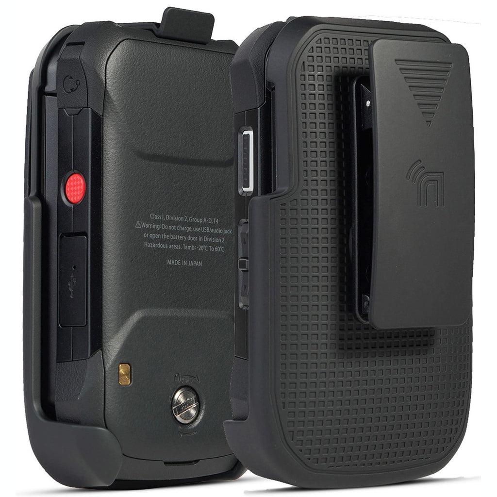 Black Rugged Flip Phone W292142