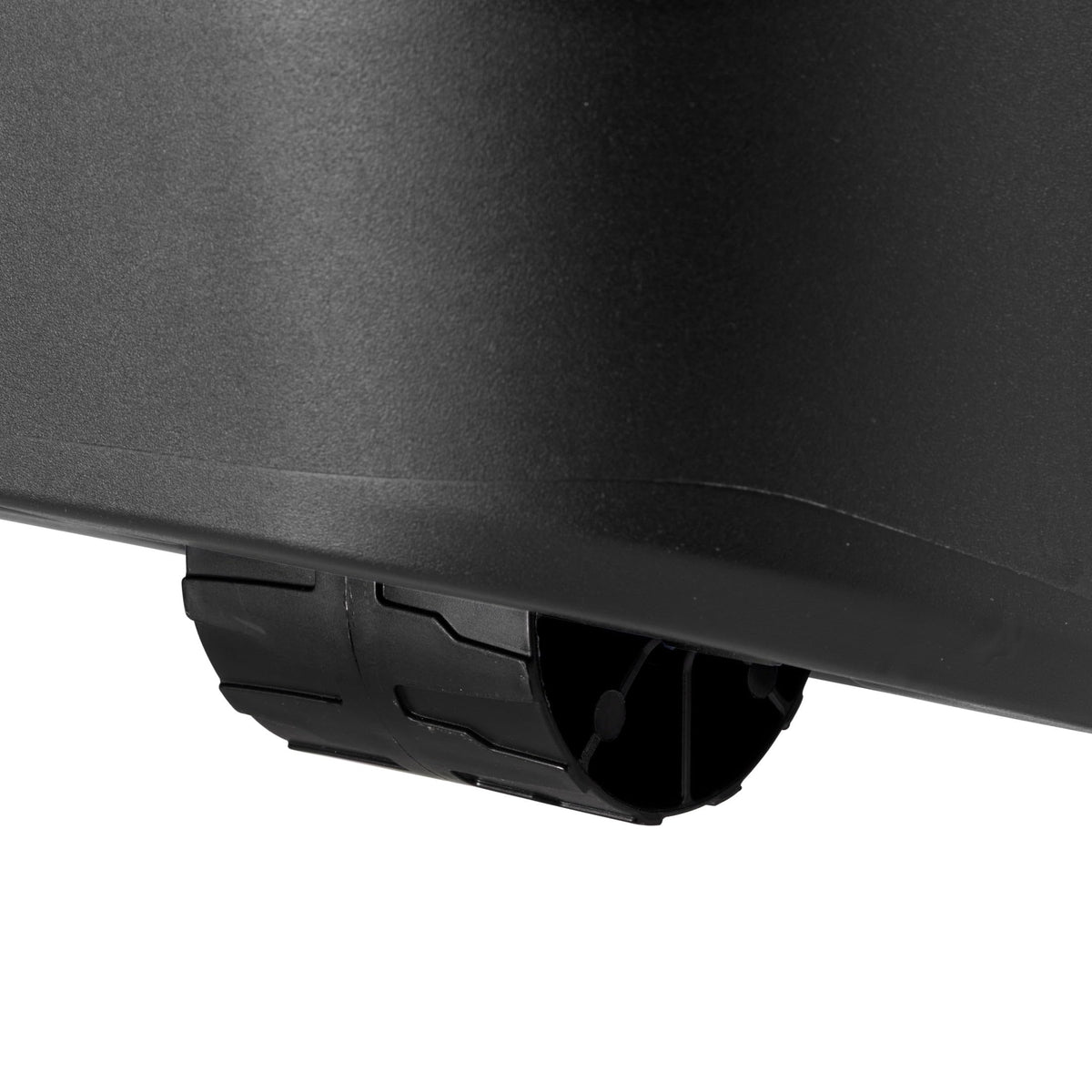 22 Gallon Black Wheeled Plastic Storage Trunk W8368