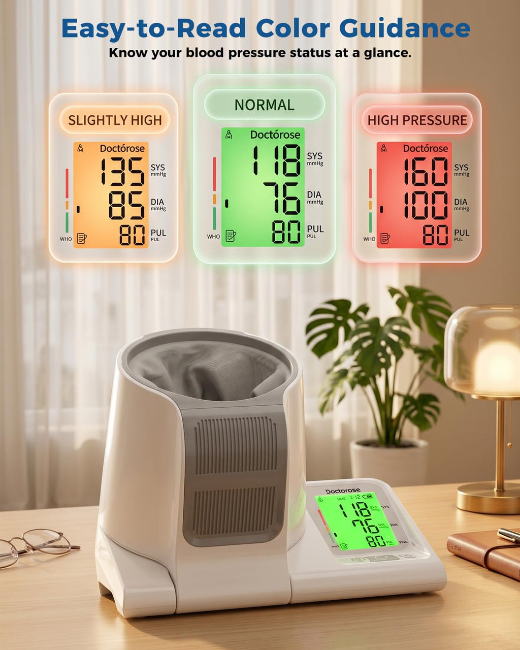 Upper Arm Blood Pressure Monitor D956