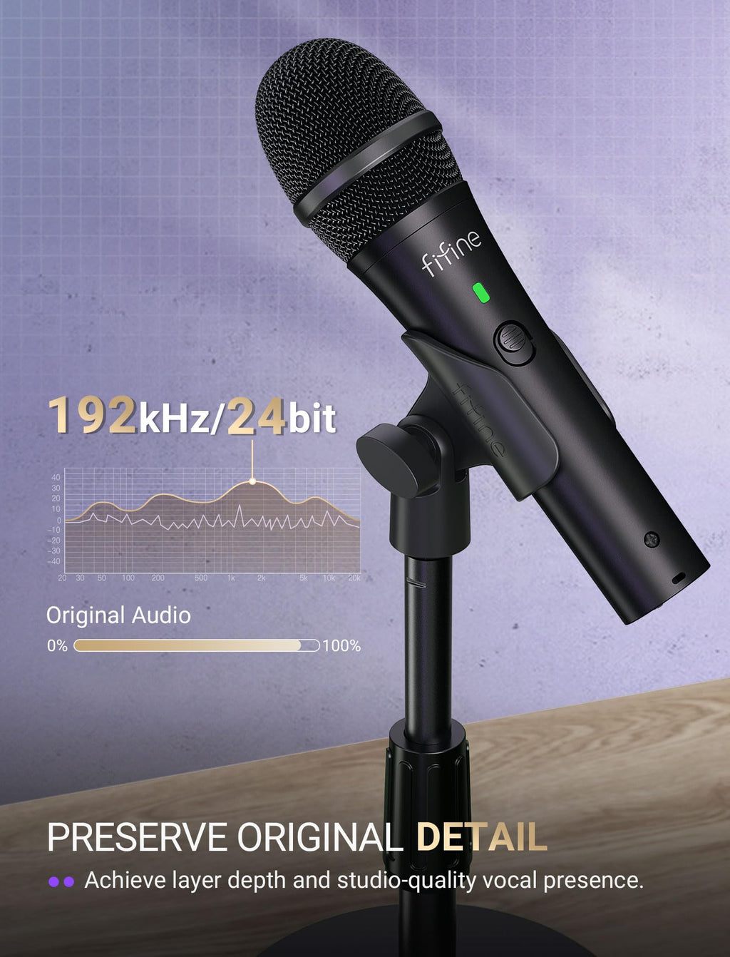 USB/XLR Dynamic Microphone I94745