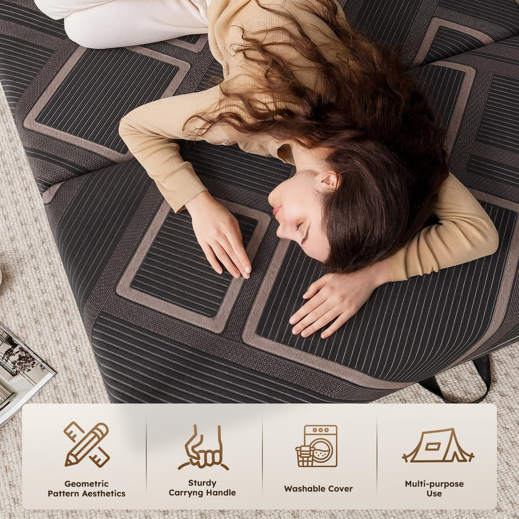 4 Inch Trifold Memory Foam Mattress F271649