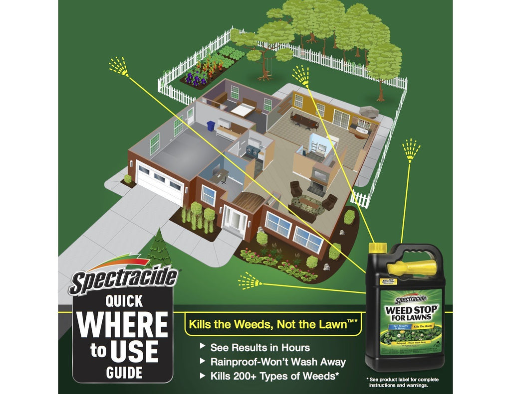 Weed Stop for Lawns Ready-to-Use Spray 1 Gal, 4 Pack Y455162