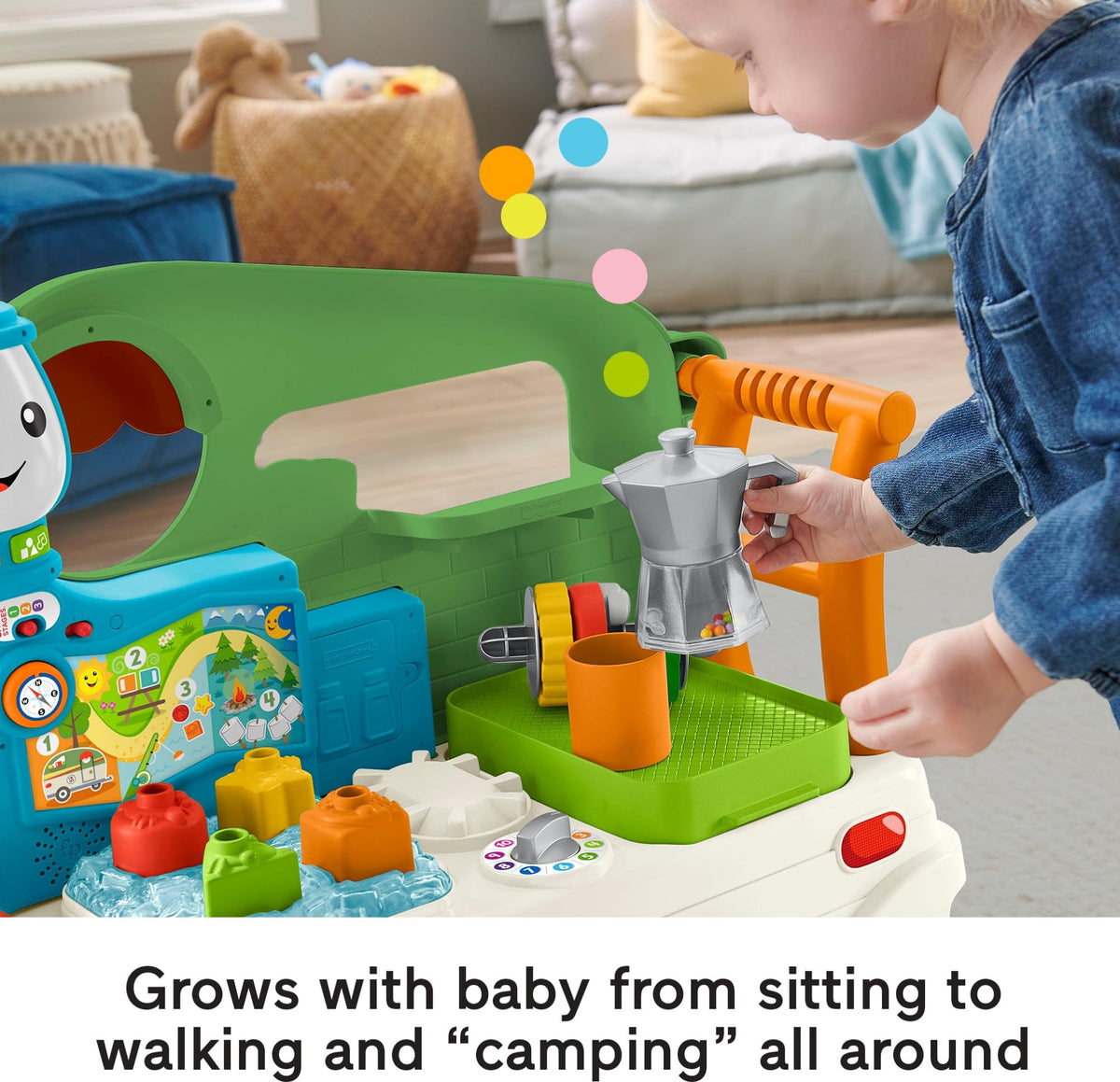 Baby to Toddler 3-in-1 Walker & Activity Center E9552