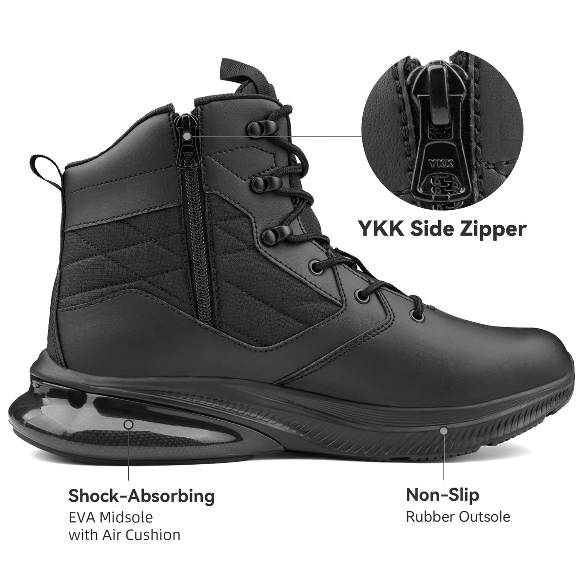 Men's Tactical Motorcycle Boots I305