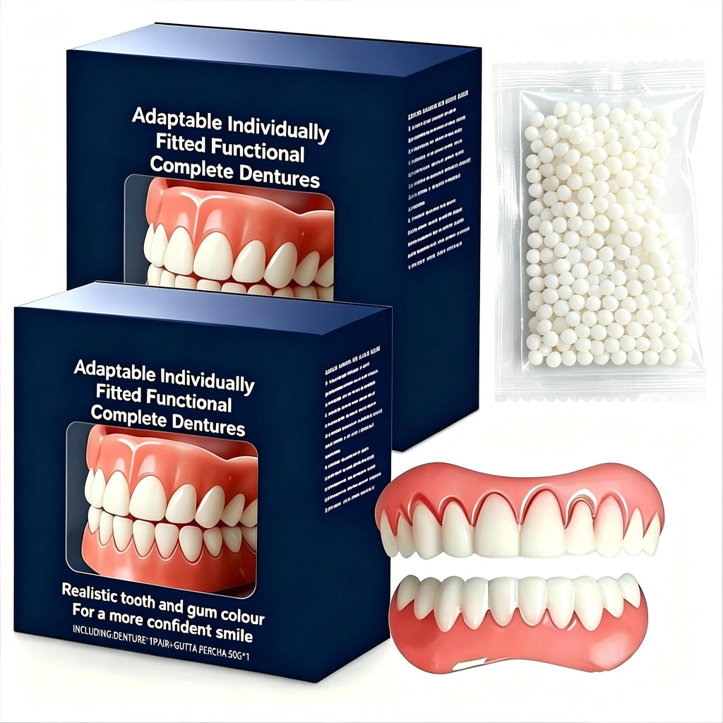 Adjustable Silicone Full-Mouth Denture Set O41994