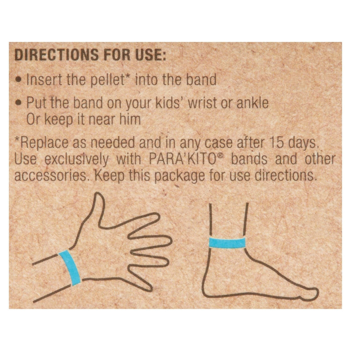 Mosquito Repellent Pack - 2 Kids Wristbands & 2 Refills M859160