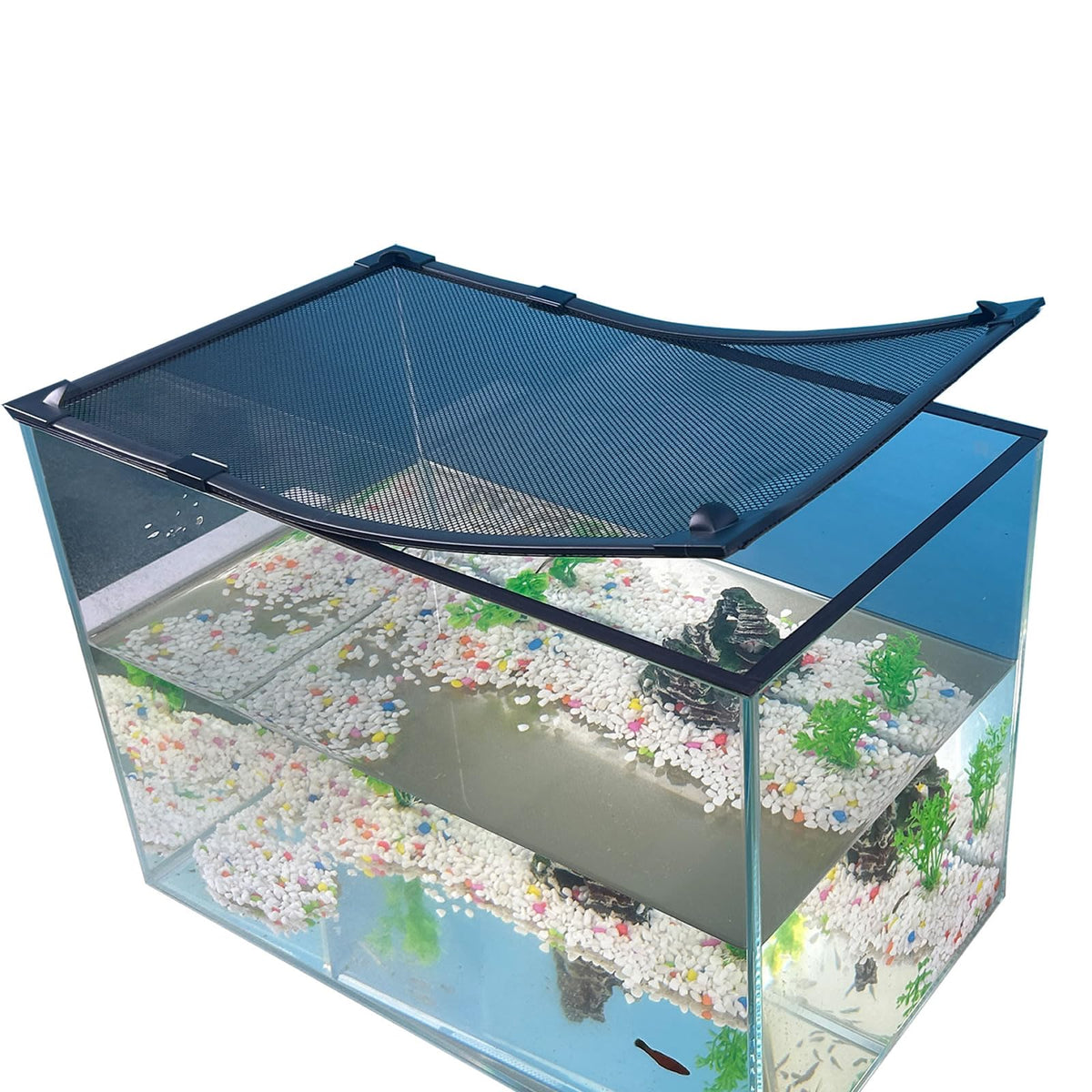Fish Tank Cover Net Aquarium Lid Mesh Top 39"X19" T90715