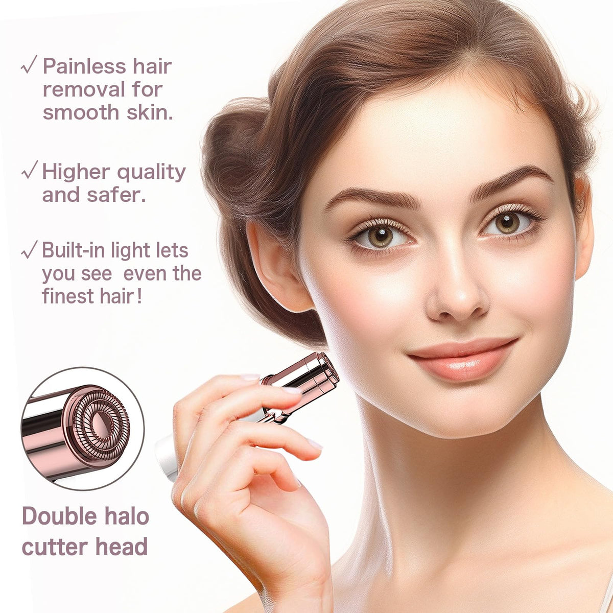 Rechargeable Facial Hair Remover Z114