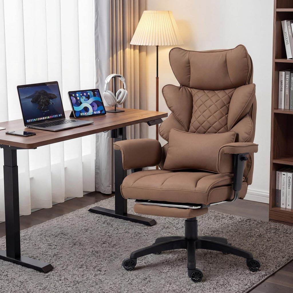 Big and Tall Office Chair with Pocket Spring Cushion Z202