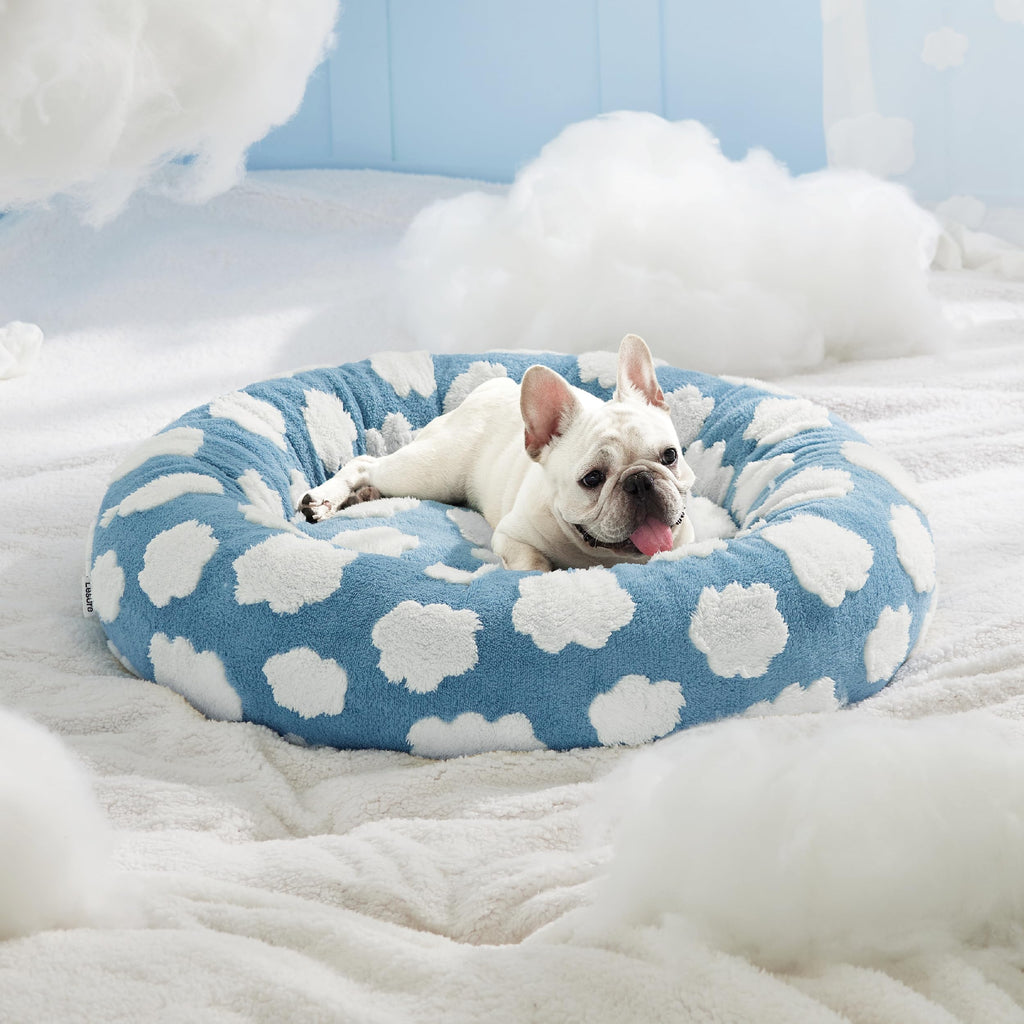 Blue 30x30x8in Dog Bed U89801