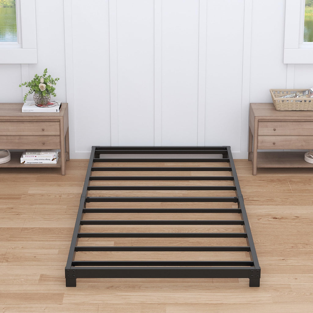 4 Inch Low Profile Twin Platform Bed Frame G601