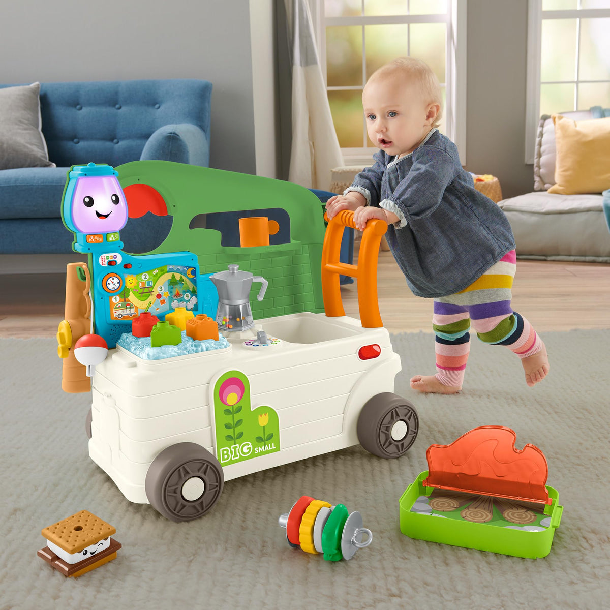 Baby to Toddler 3-in-1 Walker & Activity Center E9552