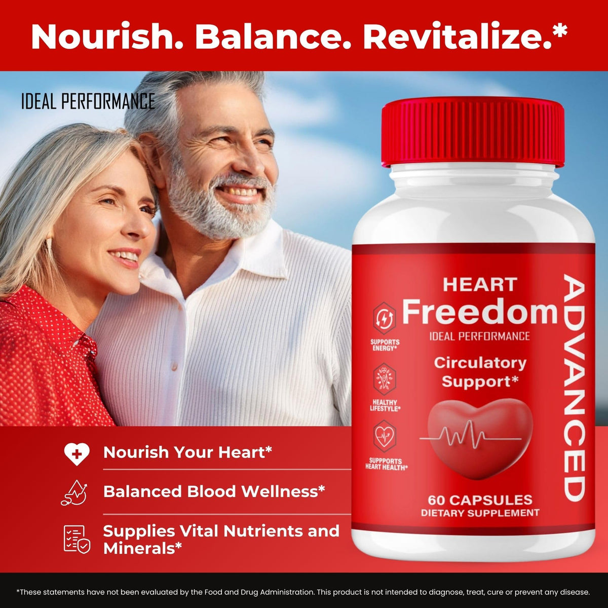 Heart Freedom Capsules 3 Pack H270