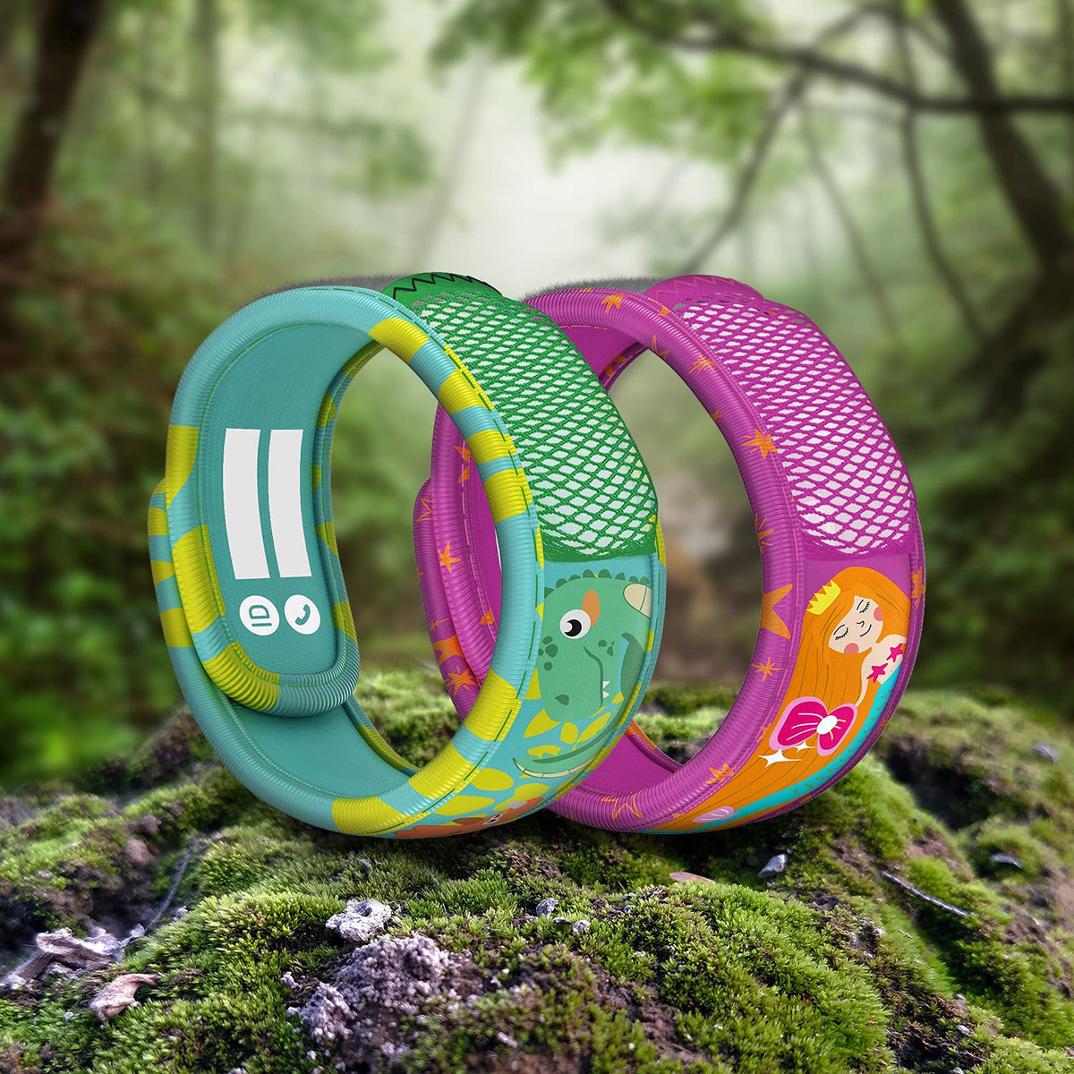 Mosquito Repellent Pack - 2 Kids Wristbands & 2 Refills M859160