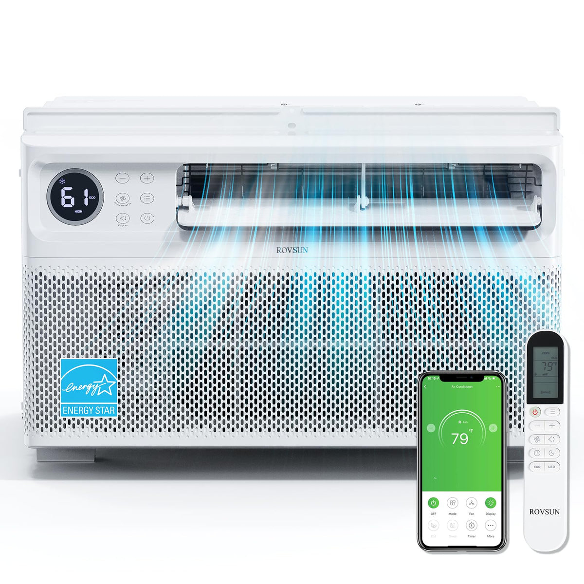 12000 BTU Inverter Window Air Conditioner with WIFI W652082