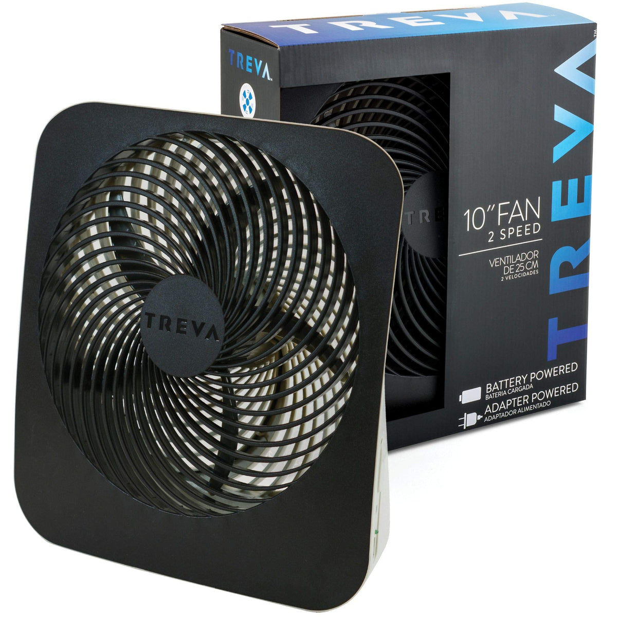 10-Inch Portable Battery Fan with 2 Cooling Speeds V834
