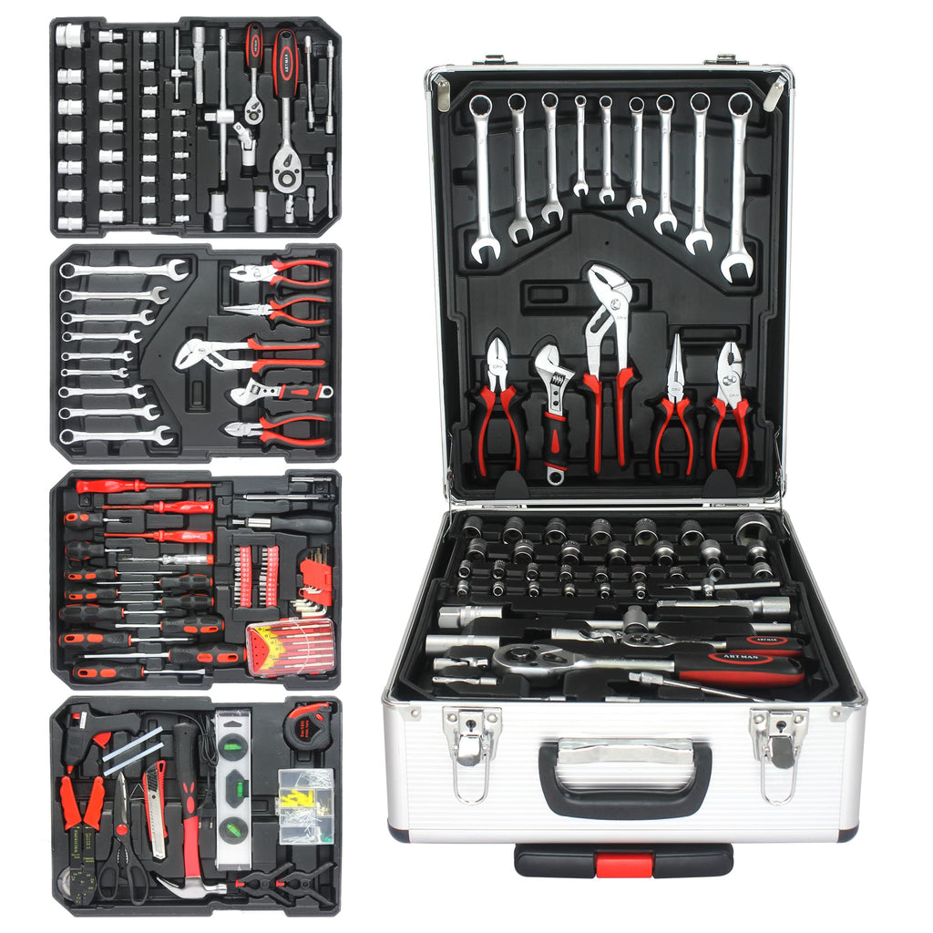 White Rolling Tool Box Set K2104