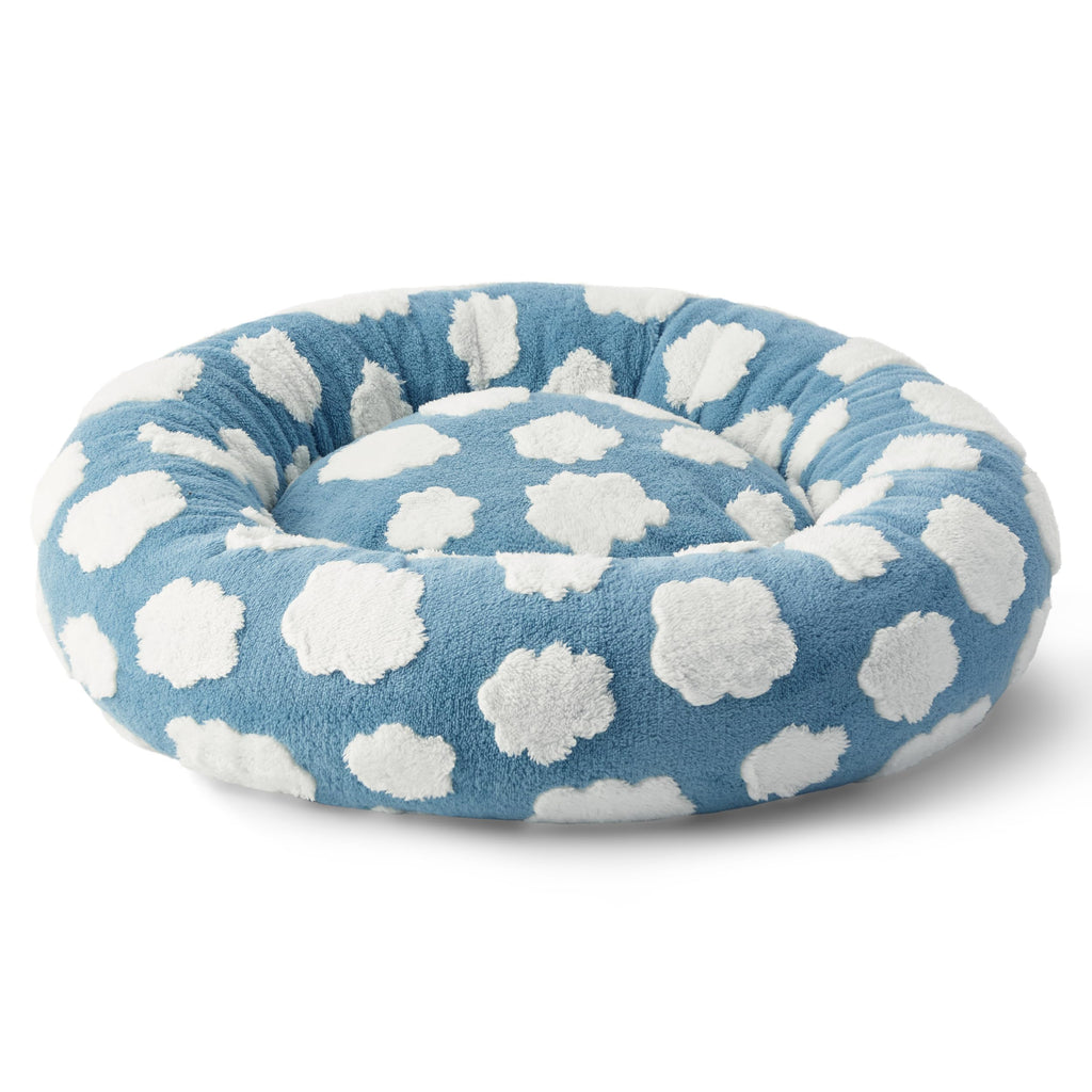 Blue 30x30x8in Dog Bed U89801