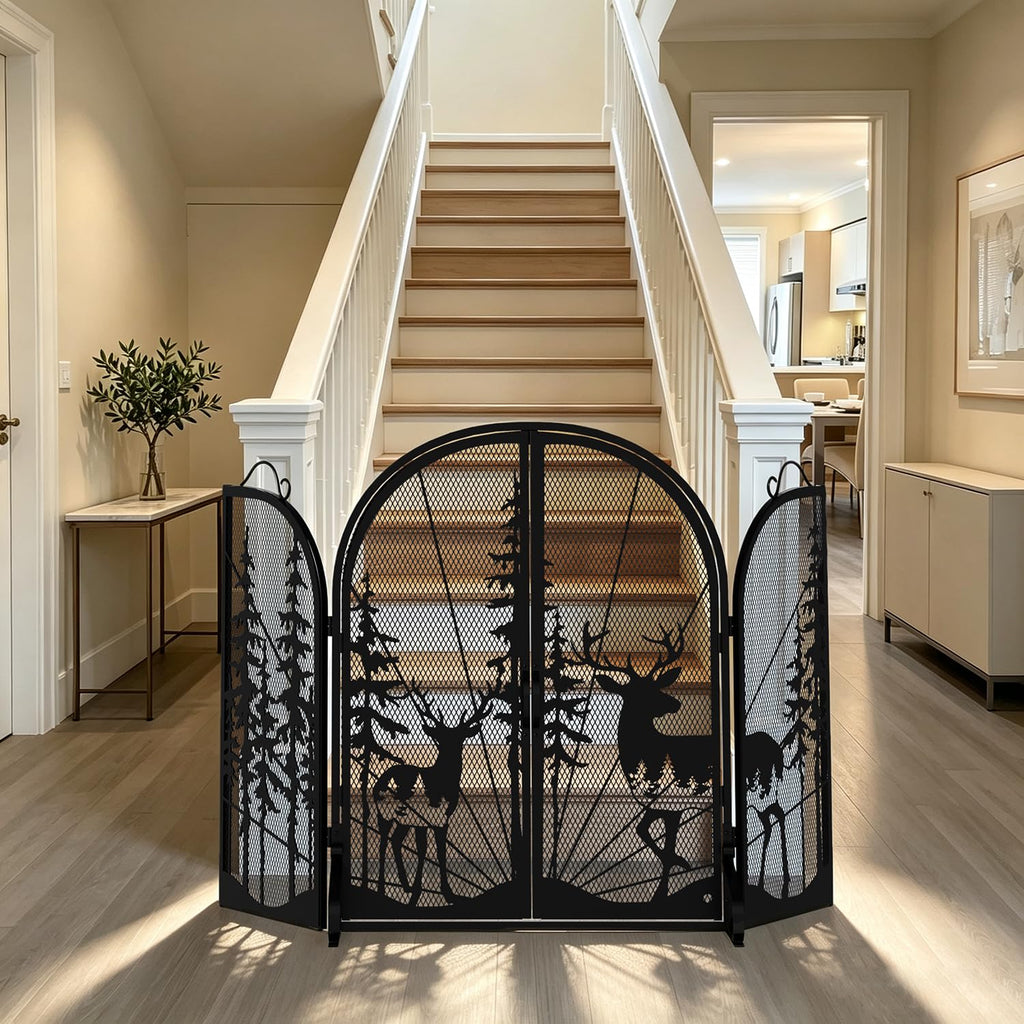 Fireplace Screen with Doors F731
