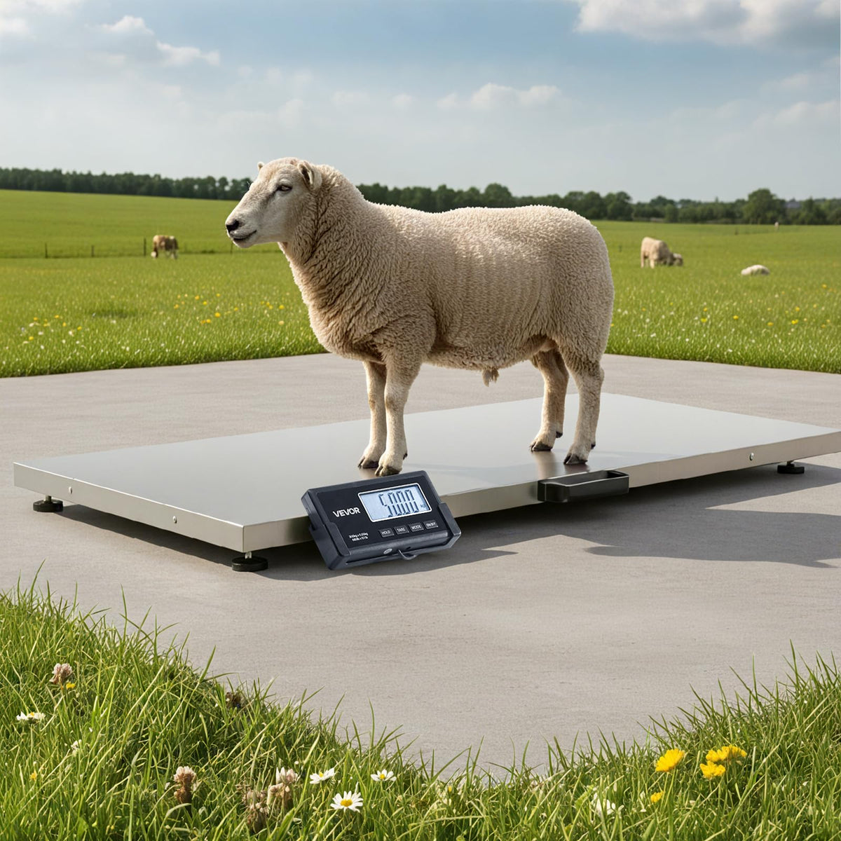 Digital Shipping Scale 660 lbs with LCD Display P206672