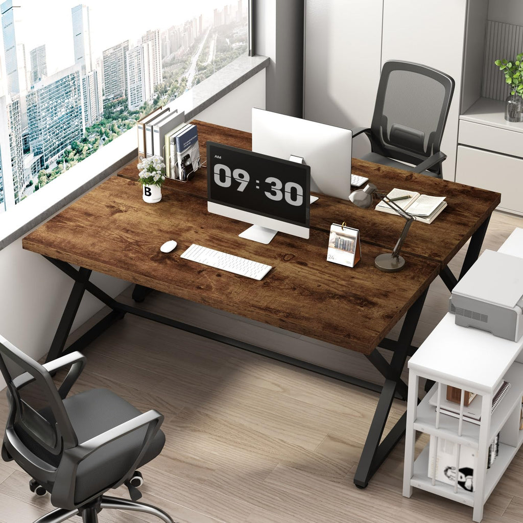47" Rustic Brown Computer Desk D554967