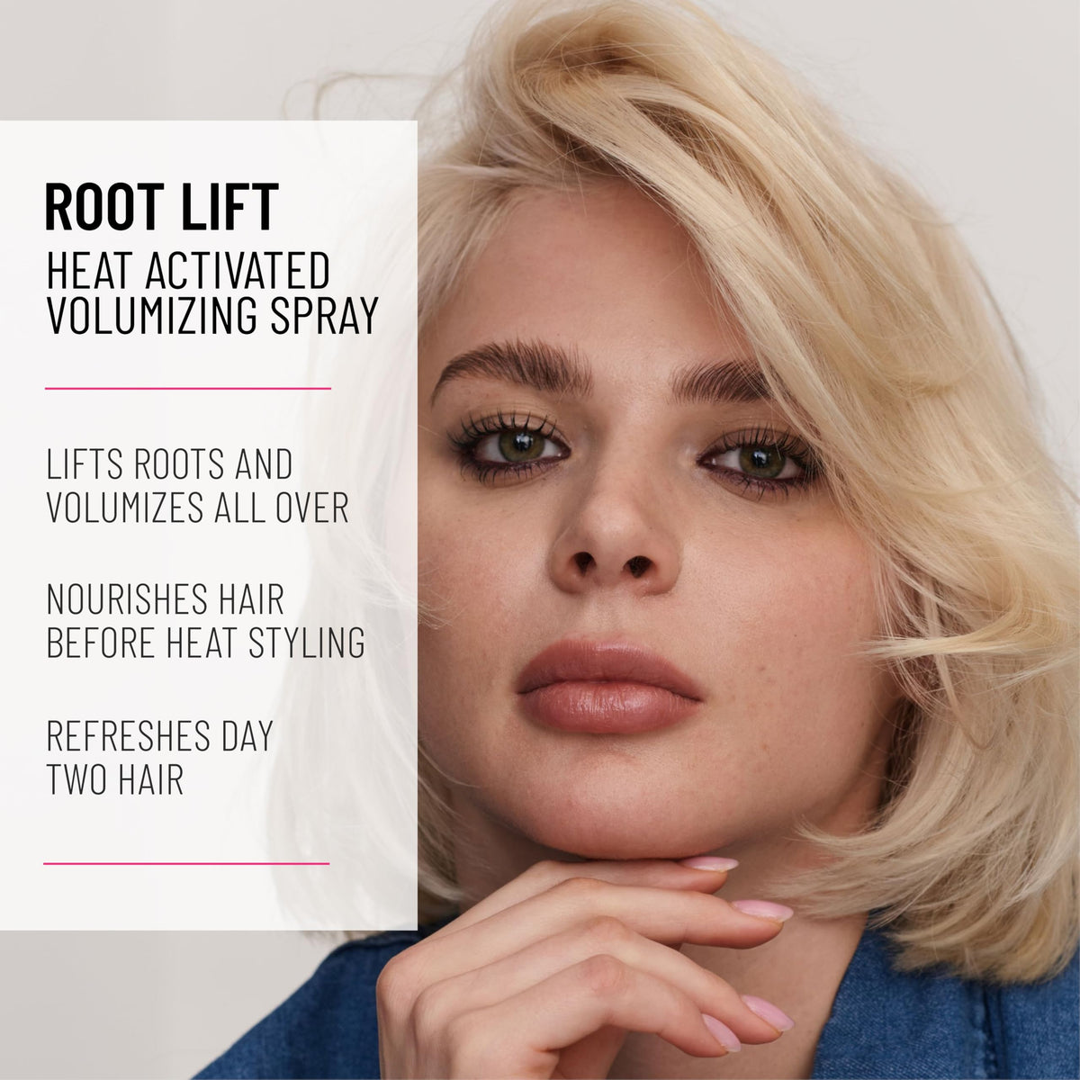 Heat Activated Volumizing Spray 8 oz J6013